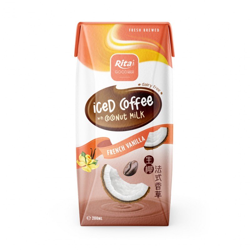 Iced coffee vanilla