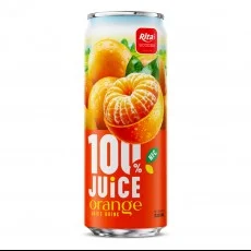 JUICE orange juice drink 320ml sleek can