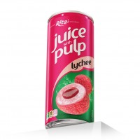 Lychee Juice Drink With Pulp 250ml Slim Can 