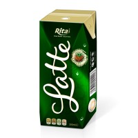 OEM Product 200ml Paper Box Latte Coffee Rita Brand