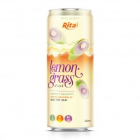 Supplier Lemongrass Drink 330ml Can Rita Brand