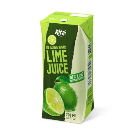 Aseptic: 200ml Paper Box Fresh Orange Juice Rita Brand