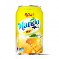 Mango Juice Drink 330ml Can Rita Brand 
