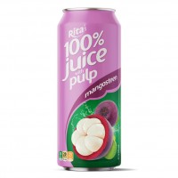 Rita Brand 100% Natural Mangosteen Juice With Pulp 500ml Cans