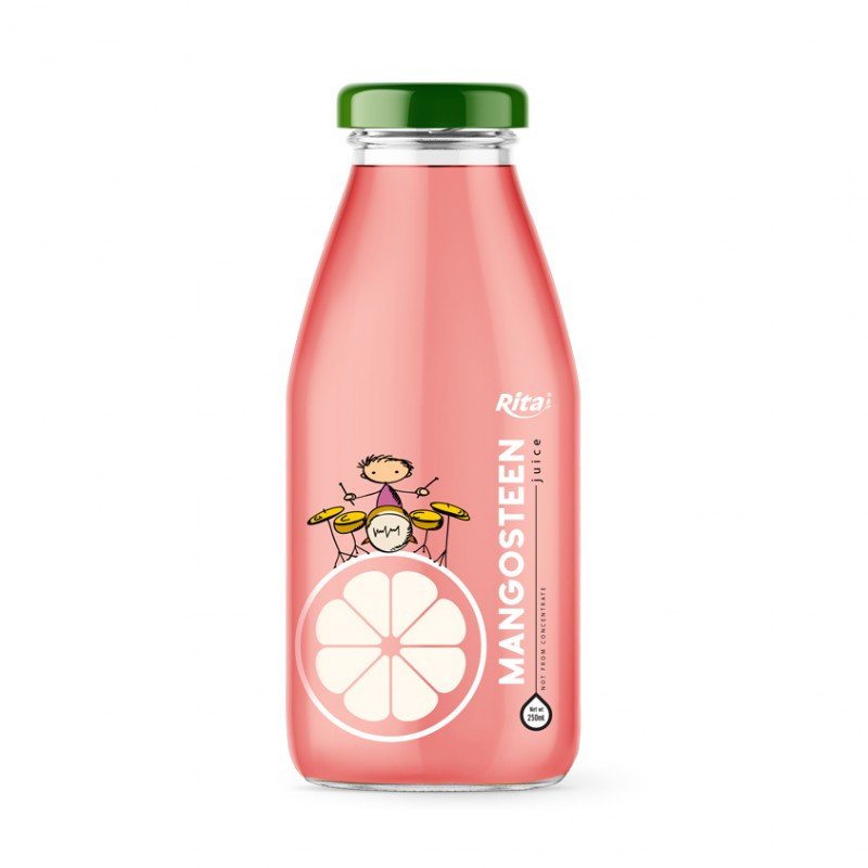 Mangosteen 250ml Glass Bottle
