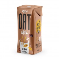 Oat Milk With Coffee Flavor 200ml Paper Box