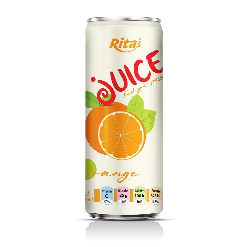 Orange 250ml Can 1