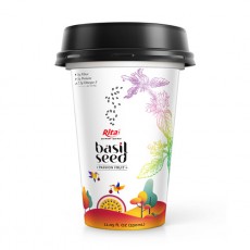 PP Cup 330ml Basil Seed With Passion Fruit