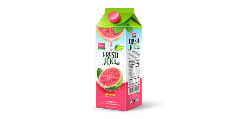 Paper Box 1L guava juice  1