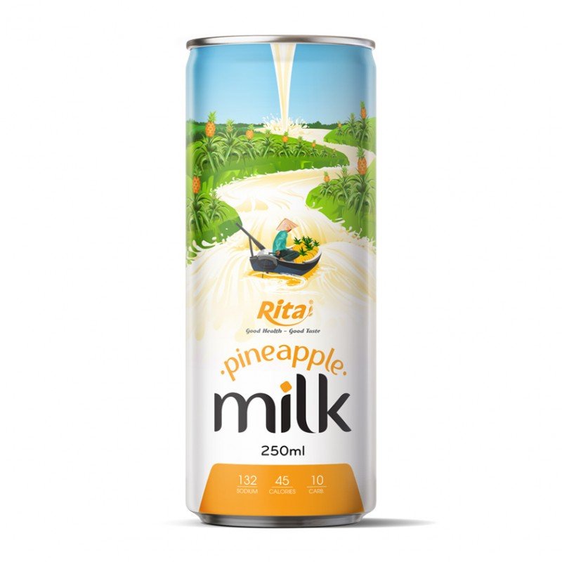 Pineapplemilk250ml slimcan