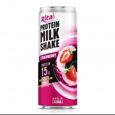 Protein Milk shake 320ml sleek can NEW 1