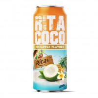 Rita Coco Water with Pineapple Flavor 500ml Can