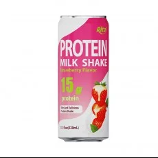 Rita 330ml sleek can milk drink strawberry
