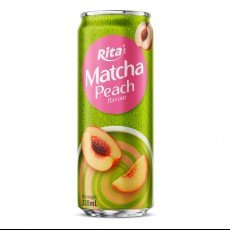 Rita Matcha Peach Drink 320ml Can
