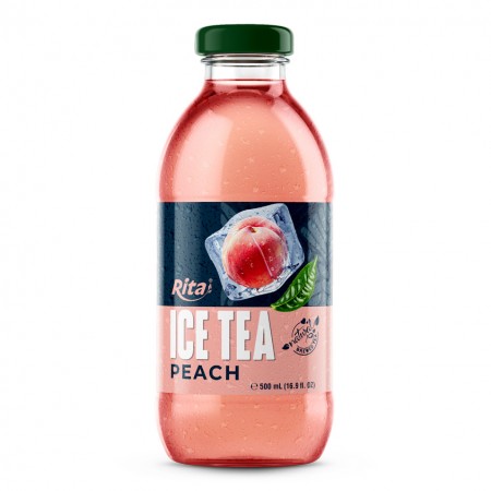 Rita Peach Ice Tea 500ml Glass Bottle