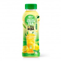 Rita Popping Boba Black Tea with Orange Flavor 330ml Pet Bottle