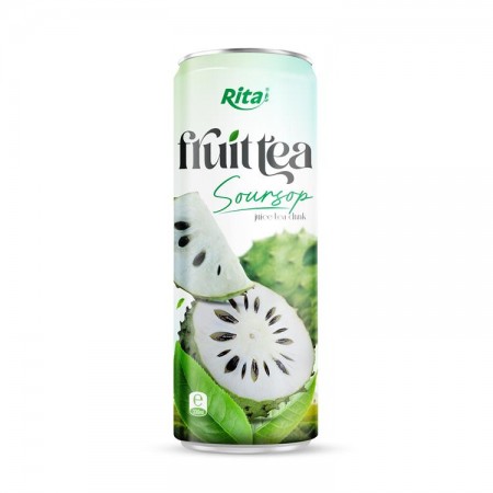 Soursop juice tea drink - 330ml Sleek alu can - 290224 - V7 copy 