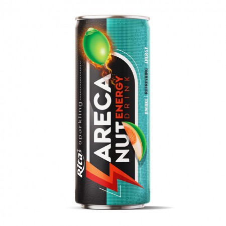 Sparkling Areca Energy drink 250ml Slim Can