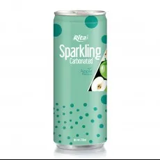 Sparkling Carbonated 250ml can apple