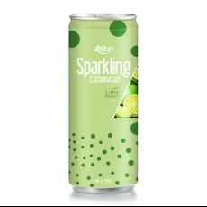 Sparkling Carbonated 250ml can lime