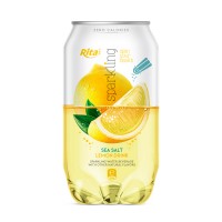 OEM Sparkling Water Lemon Flavor 350ml Alu Can 