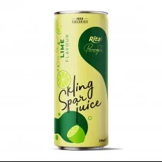 Sparkling lime 250ml slim