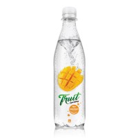 Mango Flavor Sparkling Water 500ml Bottle Rita Brand 