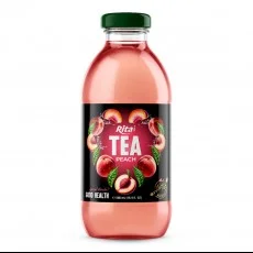 Tea drink 500ml glass bottle 01
