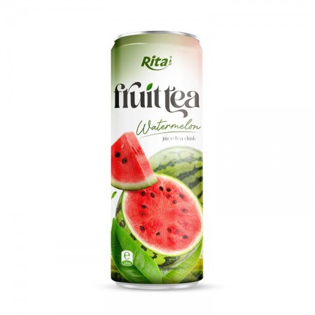 Watermelon juice tea drink - 330ml Sleek alu can - 290224 - V7 copy 