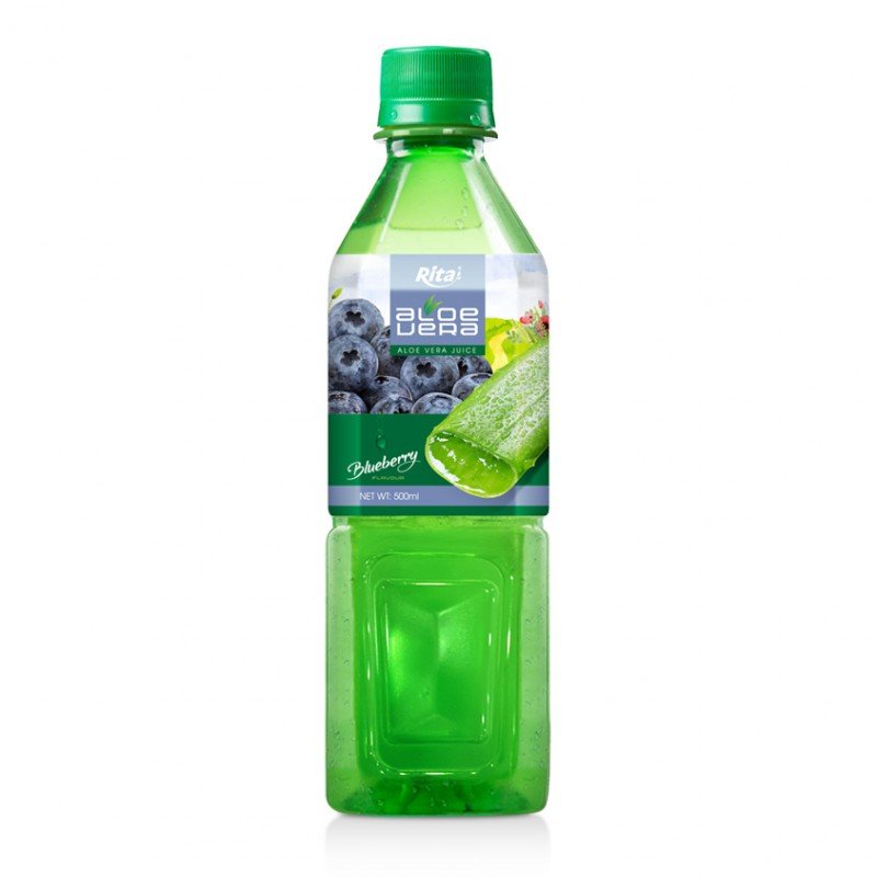 aloe500ml pet blueberry