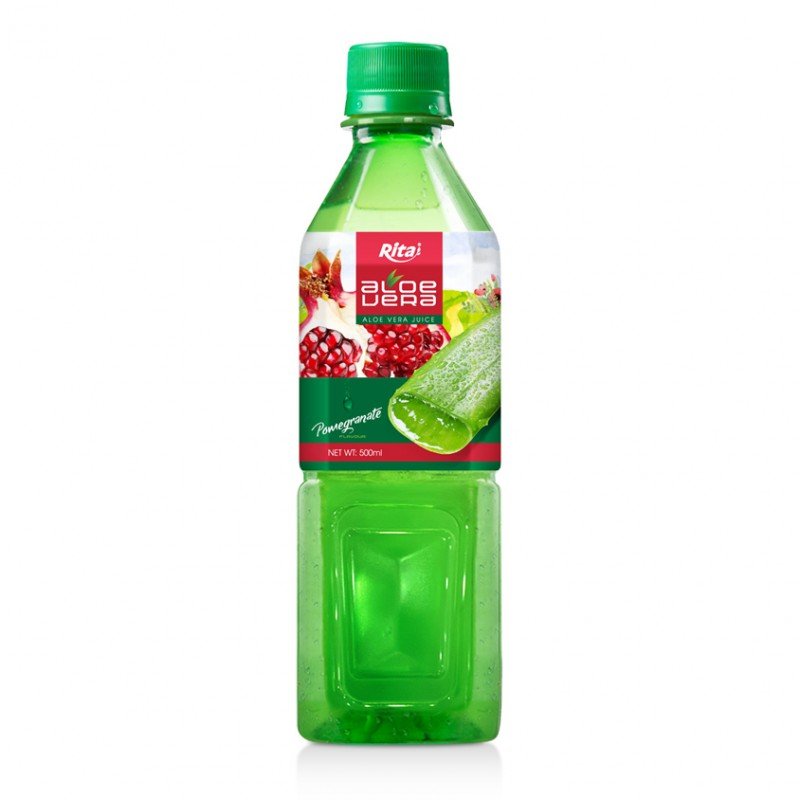 aloe500ml pet pomegranate