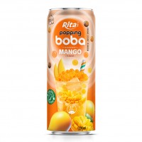 Newly Designed Best Popping Boba With Mago Flavor Canned Drink Vietnam Manufacturing Companies