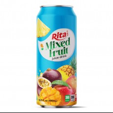 real best fruit to mixed fruit  juice drink 490ml cans 